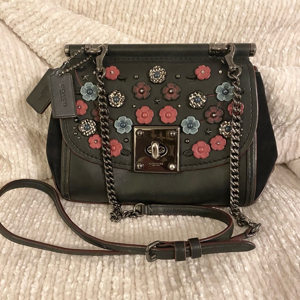 Coach Tea Rose Willow Crossbody Lmt Edition